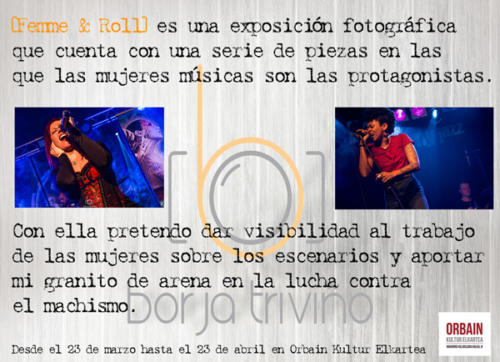 Exposición Femme&roll por BorjaTrivifoto
