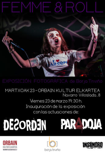 Exposición Femme&roll por BorjaTrivifoto
