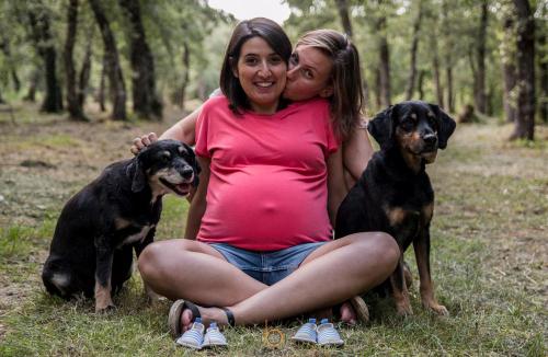 Sesiones fotográficas de pre-mama en Vitoria-Gasteiz